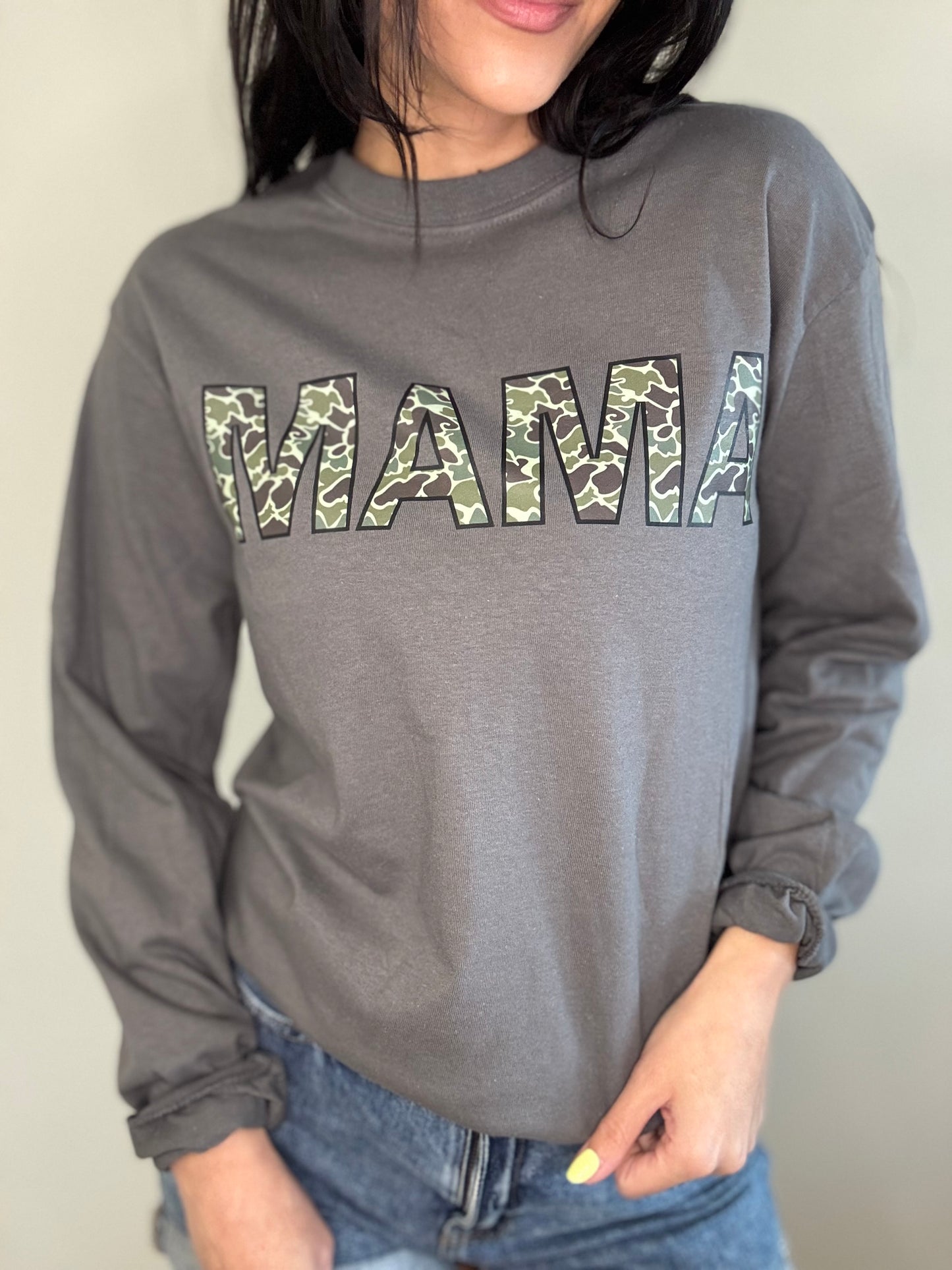 Camo MAMA Long Sleeve