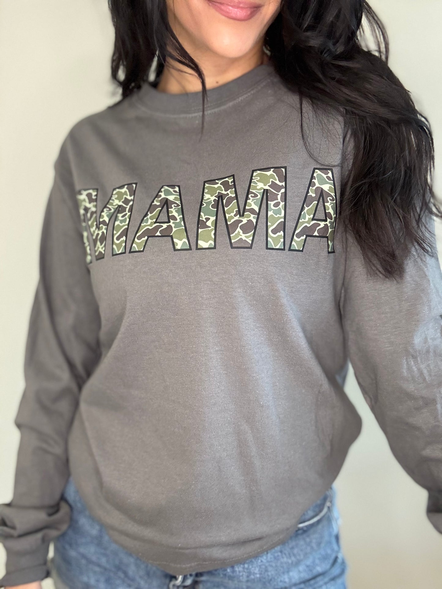 Camo MAMA Long Sleeve
