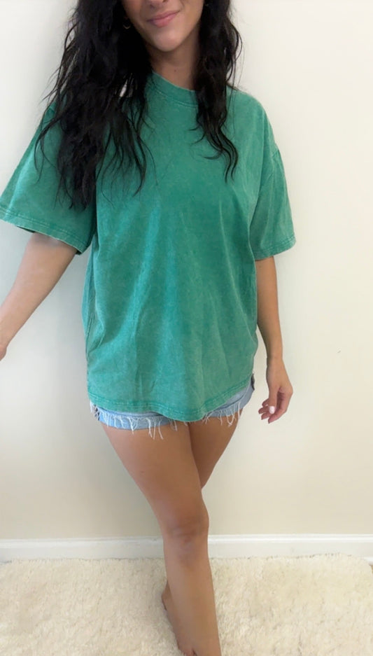 Oversized Vintage Wash Tee
