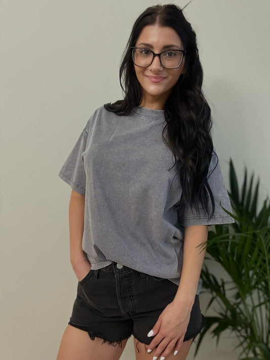 Oversized Vintage Wash Tee