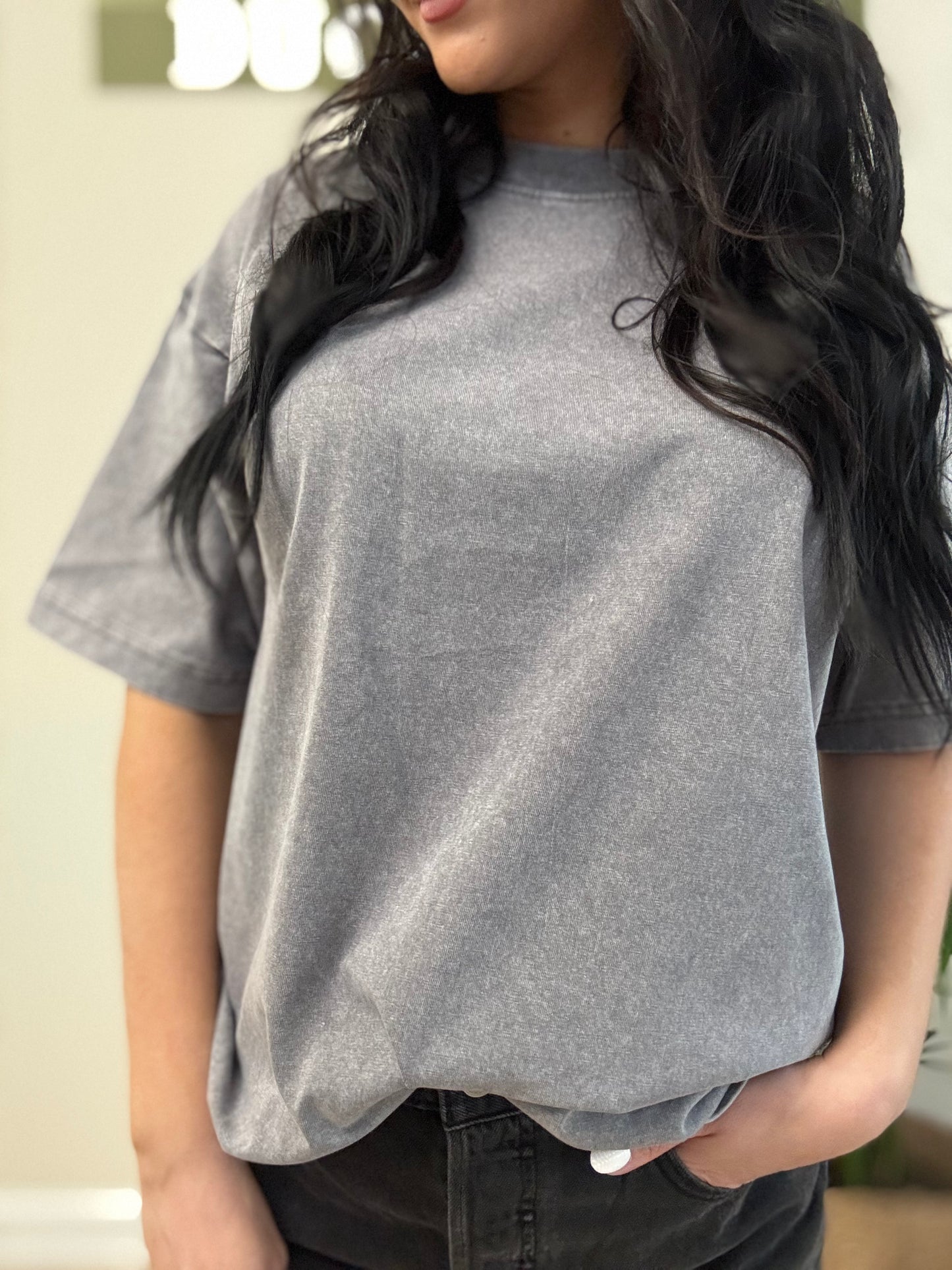 Oversized Vintage Wash Tee