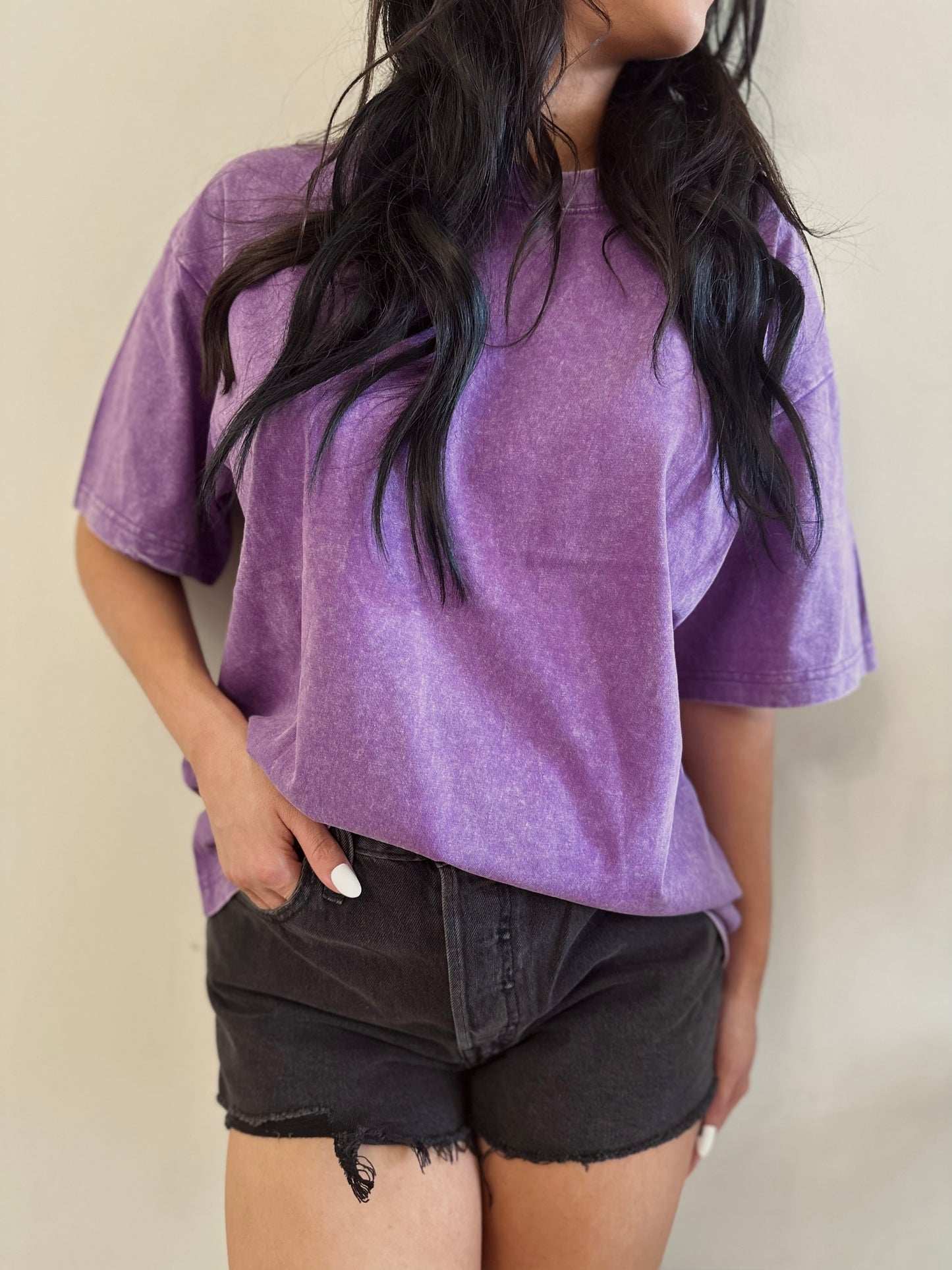 Oversized Vintage Wash Tee