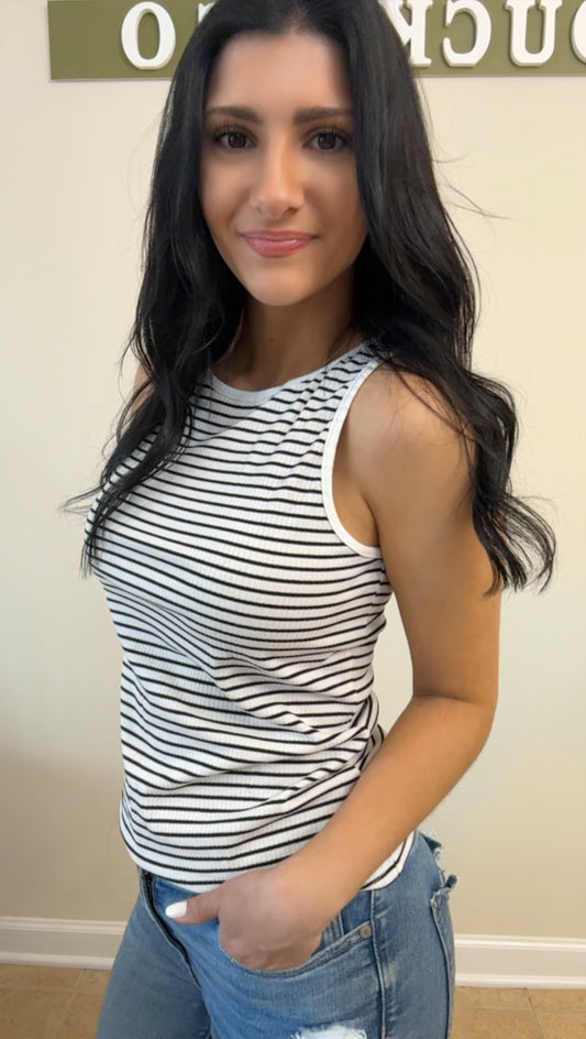 Coastal Babe Stripe Tank