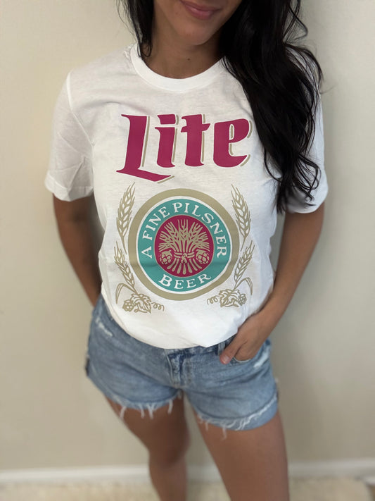 Lite Beer Graphic Tee