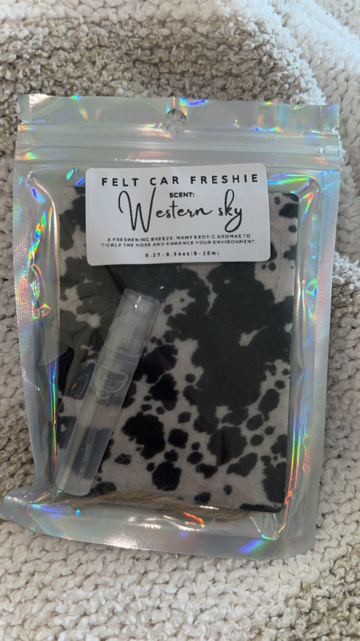 Western Velvet Car Freshies