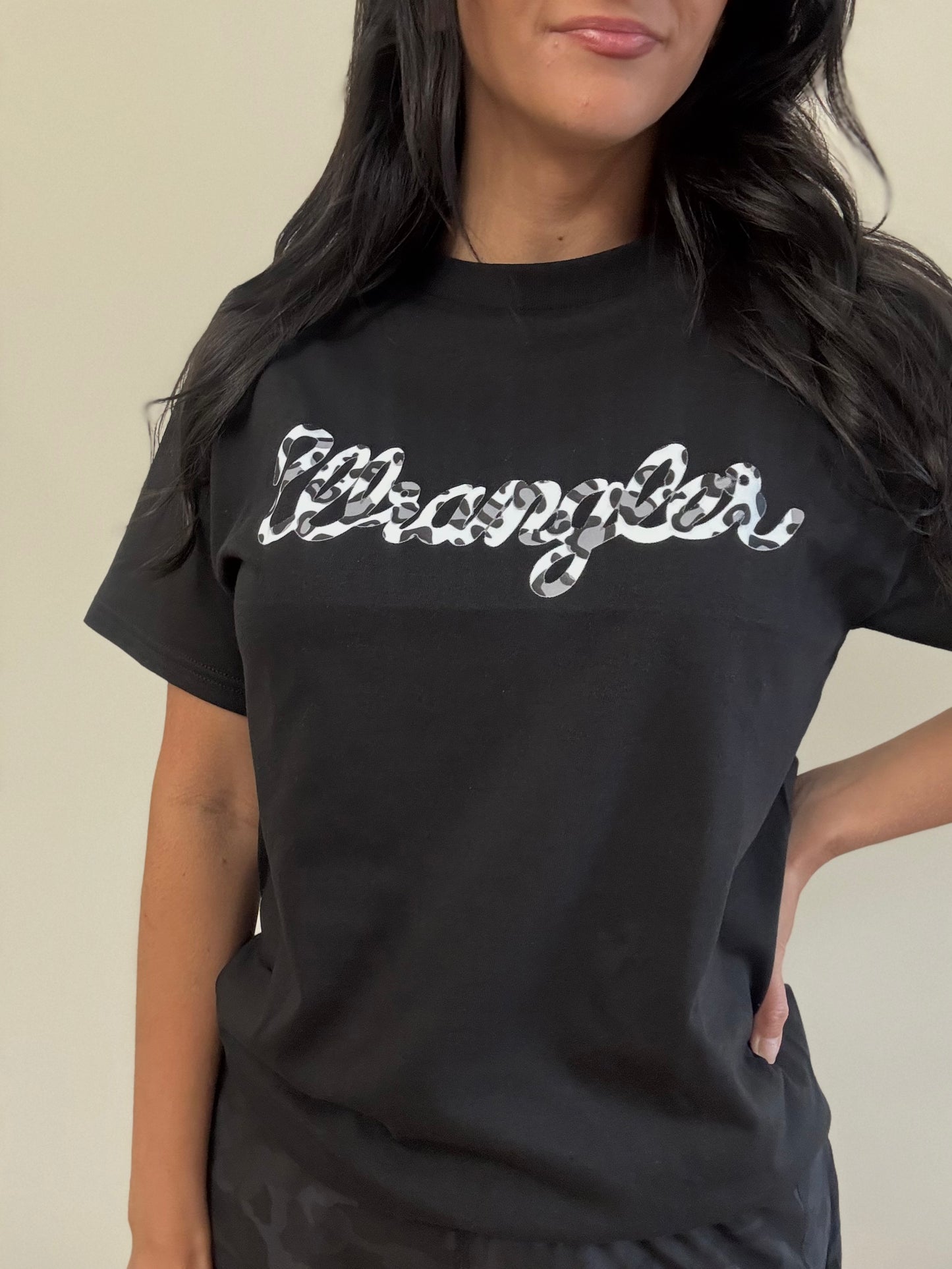 The Wrangler - Cursive Leopard