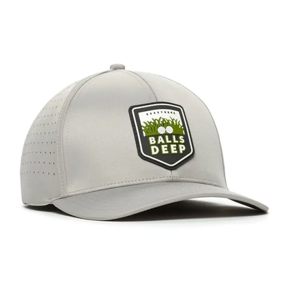 Balls Deep - Performance Golf Hat - Stretch Fit
